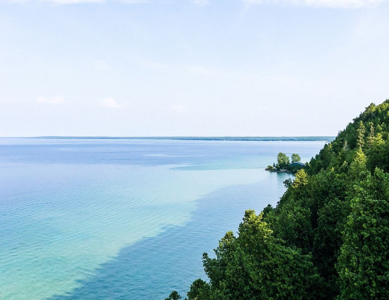 Pristine Lake Michigan