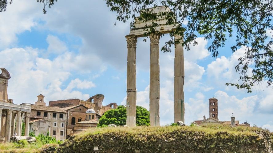 Temple of Castor and Pollux in the Forum