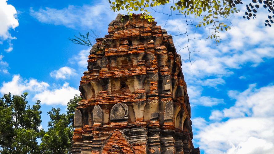 Temple Ruins at Ayutthaya